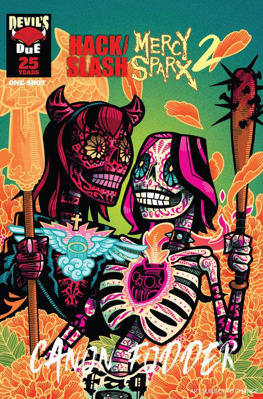 HACK SLASH MERCY SPARX CANON FODDER #1 (ONE SHOT) CVR B J GONZO VAR (MR) (09 Dec Release)
