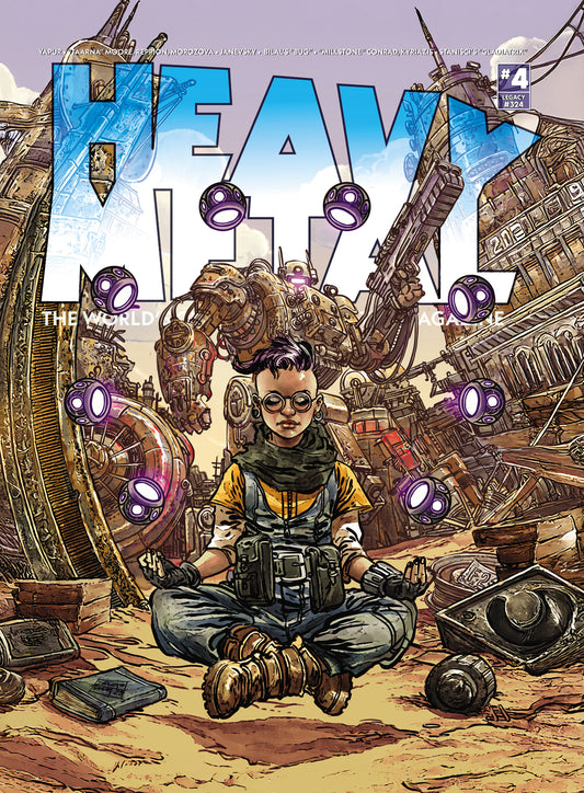 HEAVY METAL MAGAZINE HC #4 (MR) | MASSIVE PUBLISHING | Comicbookeroo