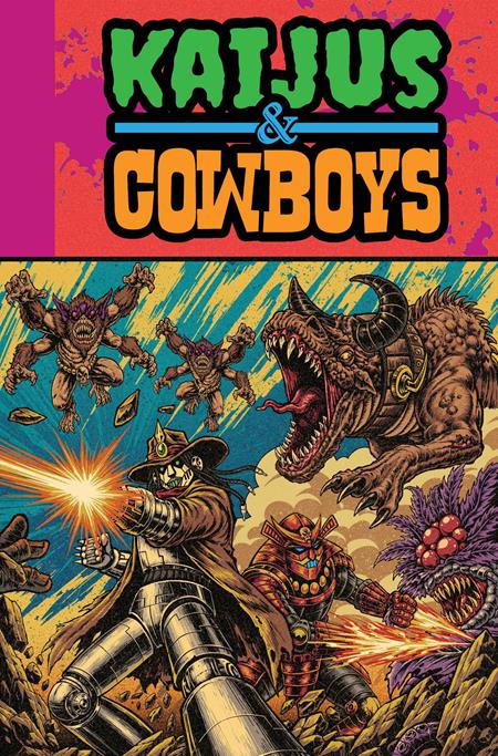 KAIJUS AND COWBOYS #3 (OF 12) CVR B FERXPAIN EC COMICS VAR | MASSIVE PUBLISHING | Comicbookeroo