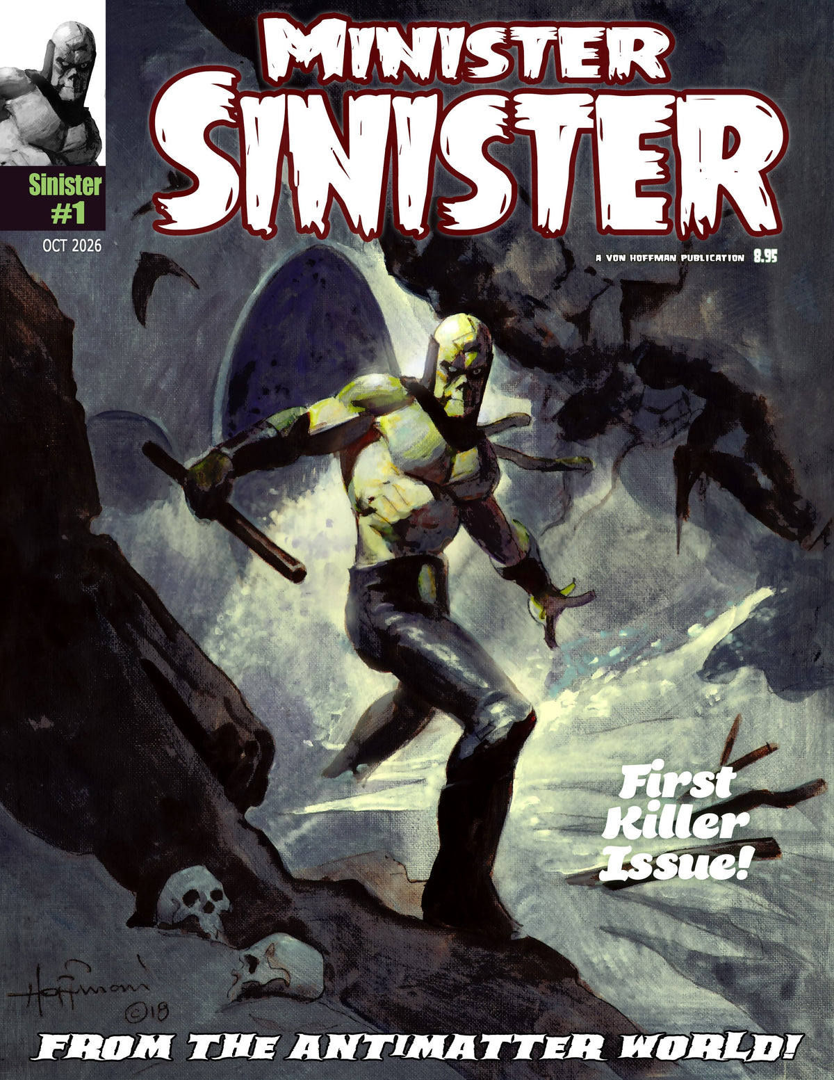 MINISTER SINISTER MAGAZINE #1 (MR) | MASSIVE PUBLISHING | Comicbookeroo