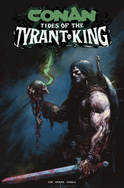 CONAN THE BARBARIAN TIDES OF THE TYRANT KING #4 (OF 4) CVR A GERARDO ZAFFINO (MR) (16 Dec Release)