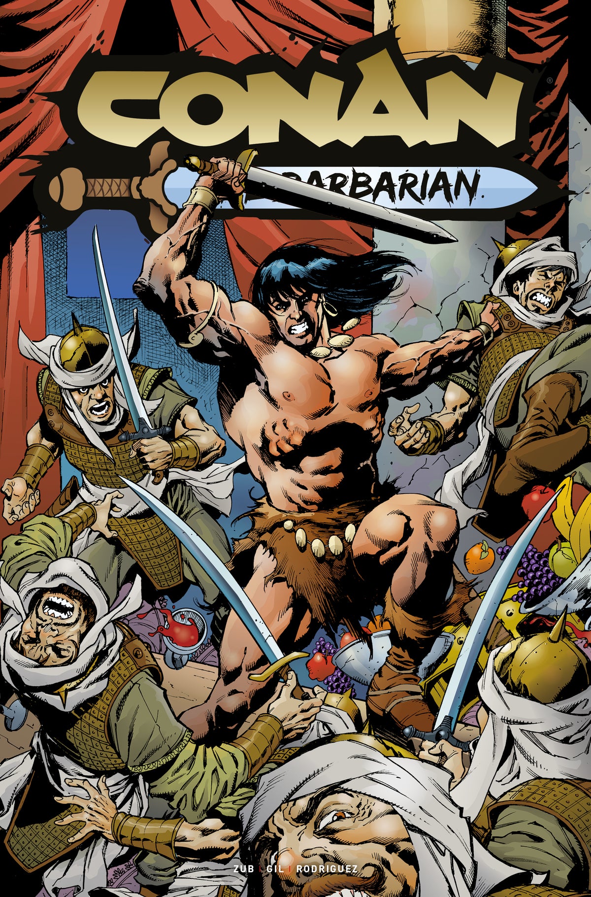 CONAN THE BARBARIAN #38 CVR B AARON LOPRESTI (MR) | TITAN COMICS | Comicbookeroo