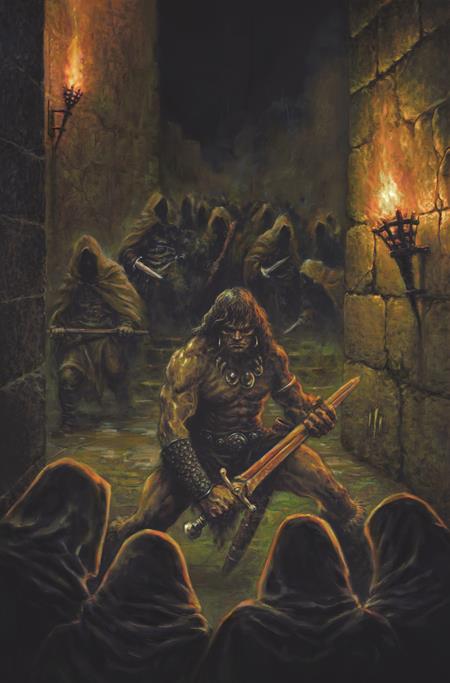 CONAN THE BARBARIAN #38 CVR E JUAN ALBERTO HERNANDEZ VIRGIN CARDSTOCK VAR (MR) | TITAN COMICS | Comicbookeroo