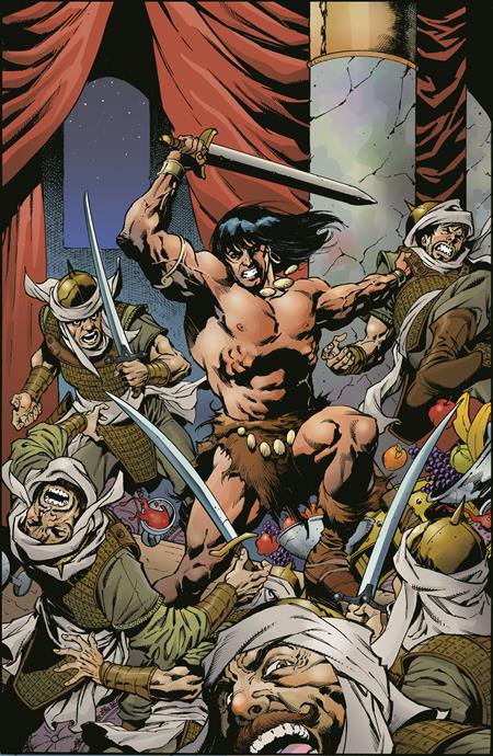 CONAN THE BARBARIAN #38 CVR F AARON LOPRESTI VIRGIN CARDSTOCK VAR (MR) | TITAN COMICS | Comicbookeroo