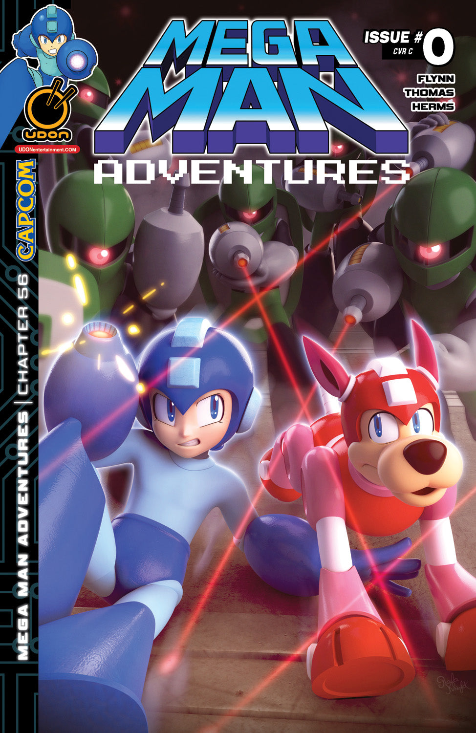 MEGA MAN ADVENTURES #0 (ONE SHOT) CVR C RAFA KNIGHT VAR | UDON ENTERTAINMENT | Comicbookeroo