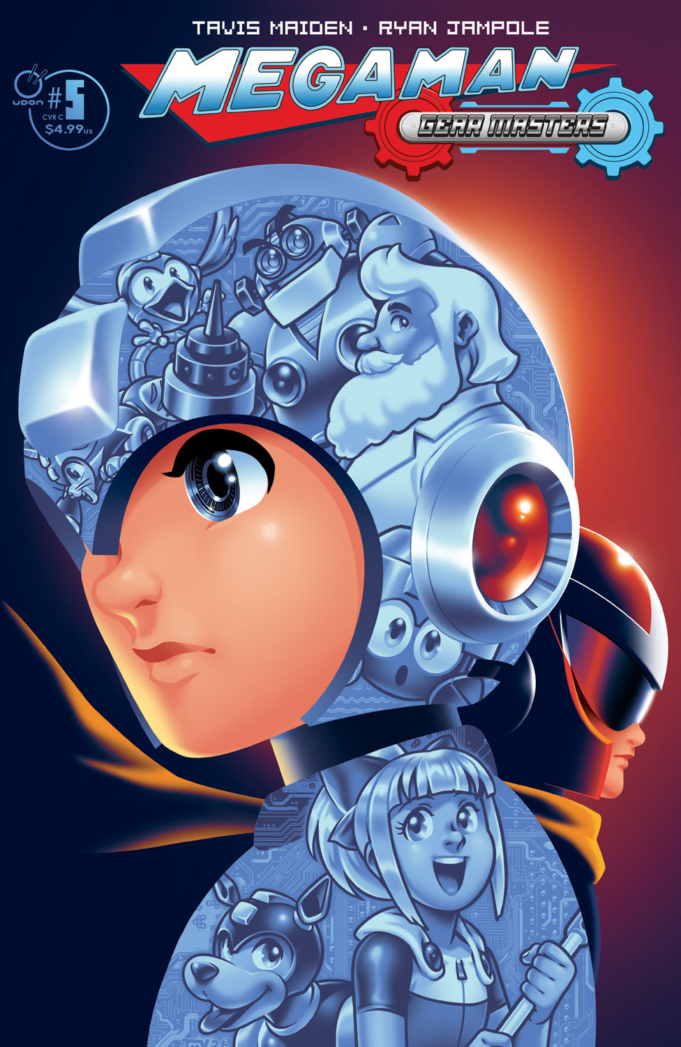 MEGA MAN GEAR MASTERS #4