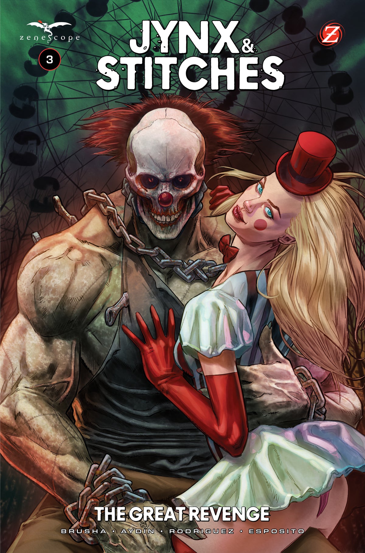 JYNX AND STITCHES GREAT REVENGE #3 (OF 3) CVR C AL BARRIONUEVO VAR | ZENESCOPE ENTERTAINMENT | Comicbookeroo