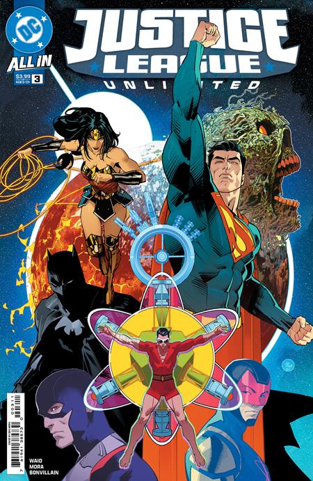 JUSTICE LEAGUE UNLIMITED #3 CVR A DAN MORA (22 Jan Release)