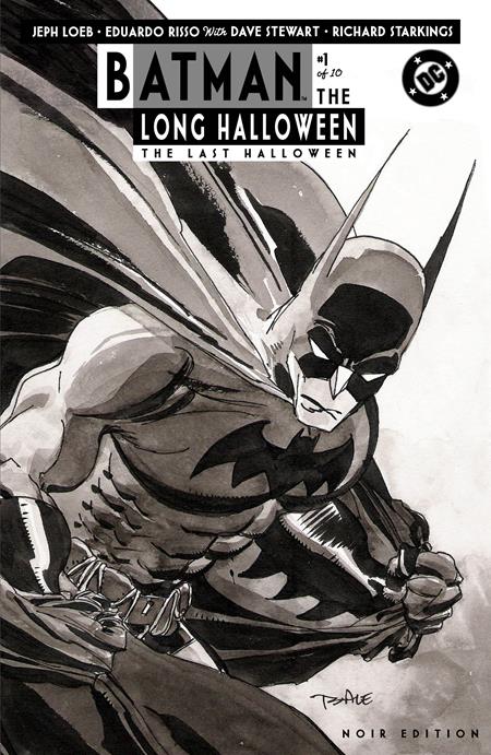 BATMAN THE LONG HALLOWEEN THE LAST HALLOWEEN NOIR EDITION #1 CVR A TIM SALE (29 Jan Release)