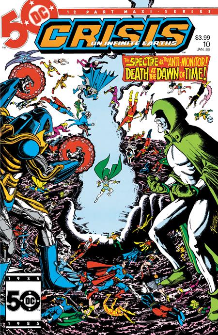 CRISIS ON INFINITE EARTHS #10 FACSIMILE EDITION CVR A GEORGE PEREZ (Backorder, Allow 4-5 Weeks) | DC COMICS | Comicbookeroo