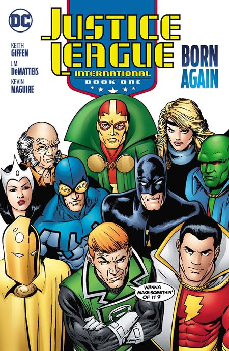 JUSTICE LEAGUE INTERNATIONAL TP BOOK 01 BORN AGAIN (2025 EDITION) (25 Feb Release) - Comicbookeroo