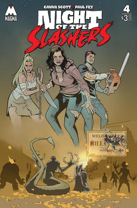 NIGHT OF THE SLASHERS #4 CVR A PAUL FRY (MR) (15 Jan Release) - Comicbookeroo