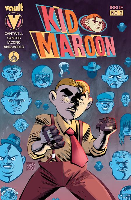 KID MAROON #3 (OF 4) CVR A VICTOR SANTOS (26 Feb Release) - Comicbookeroo