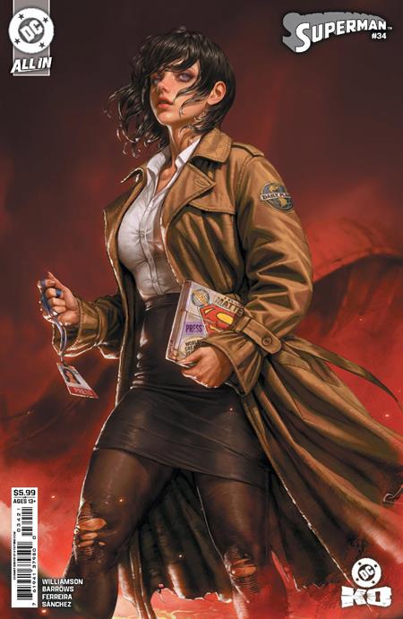 SUPERMAN #34 CVR B KYUYONG EOM CARD STOCK VAR (DC K.O.) (28 Jan Release)