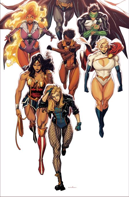 JUSTICE LEAGUE UNLIMITED #15 CVR D KRIS ANKA CARD STOCK VAR (DC K.O.) (28 Jan Release)