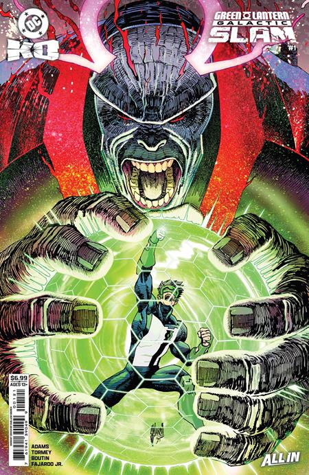 DC K.O. GREEN LANTERN GALACTIC SLAM #1 (ONE SHOT) CVR B GUILLEM MARCH CARD STOCK VAR (21 Jan Release)