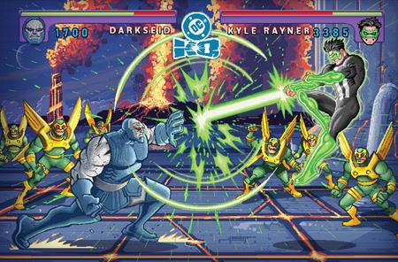 DC K.O. GREEN LANTERN GALACTIC SLAM #1 (ONE SHOT) CVR E JUAN FERREYRA WRAPAROUND CARD STOCK VAR (21 Jan Release)