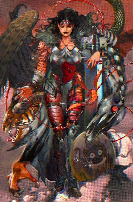 ABSOLUTE WONDER WOMAN #16 CVR E ANGELA WU CARD STOCK VAR (28 Jan Release)