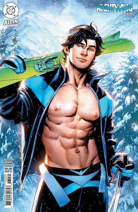 NIGHTWING #134 CVR E TRAVIS MOORE SWEATER WEATHER CARD STOCK VAR (21 Jan Release)