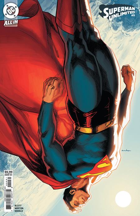 SUPERMAN UNLIMITED #9 CVR C KRIS ANKA CARD STOCK VAR (21 Jan Release)
