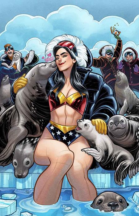WONDER WOMAN #29 CVR E ELIZABETH TORQUE SWEATER WEATHER CARD STOCK VAR (21 Jan Release)