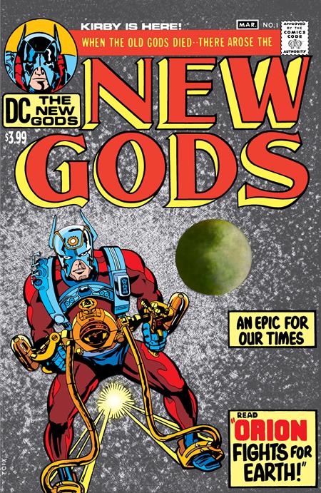 NEW GODS #1 FACSIMILE EDITION CVR A JACK KIRBY (Backorder, Allow 4-5 Weeks) | DC COMICS | Comicbookeroo