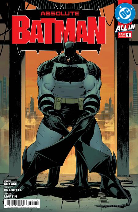 ABSOLUTE BATMAN #1 Tenth Printing Cvr A Nick Dragotta (21 Jan Release)