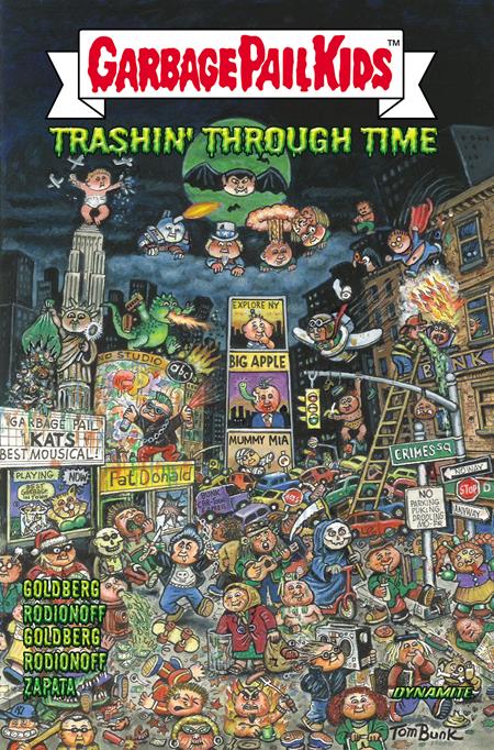 GARBAGE PAIL KIDS TRASHIN THROUGH TIME HC (Backorder, Allow 4-5 Weeks)
