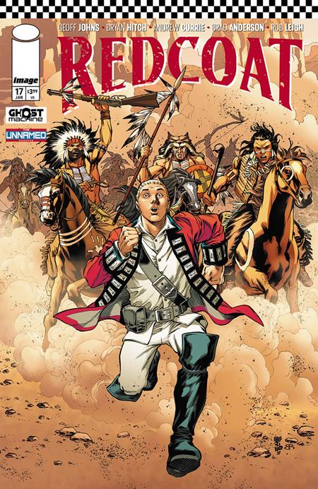 REDCOAT #17 CVR C JESUS MERINO & BRIAN REBER VAR (Backorder, Allow 4-5 Weeks)