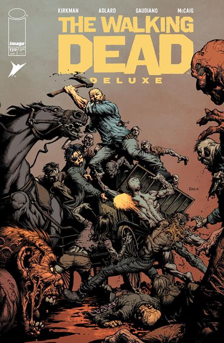 WALKING DEAD DELUXE #129 CVR A DAVID FINCH & DAVE MCCAIG (MR) (21 Jan Release)