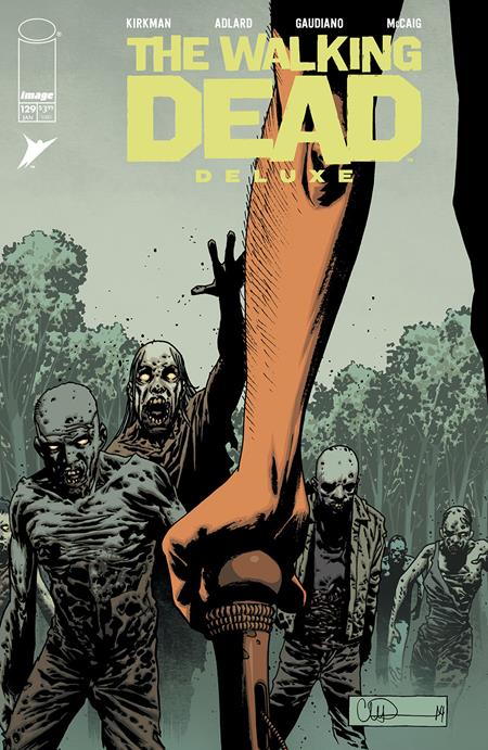 WALKING DEAD DELUXE #129 CVR B CHARLIE ADLARD & DAVE MCCAIG VAR (MR) (21 Jan Release)