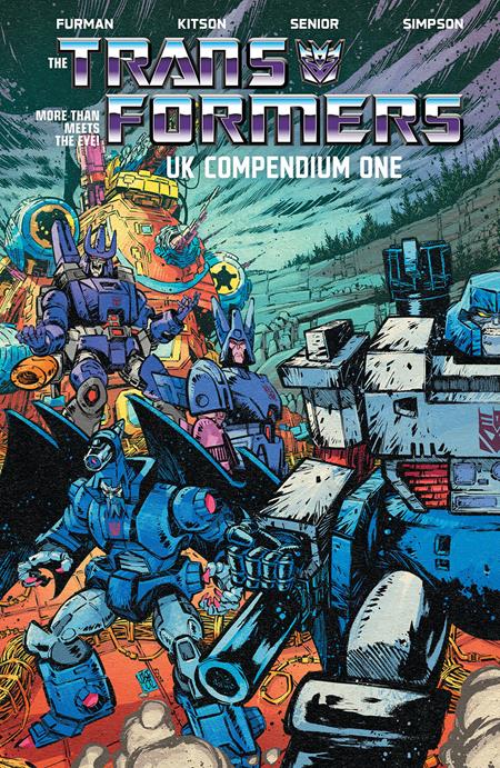 TRANSFORMERS UK COMPENDIUM TP BOOK 01 JORGE CORONA & MIKE SPICER CVR (11 Feb Release)