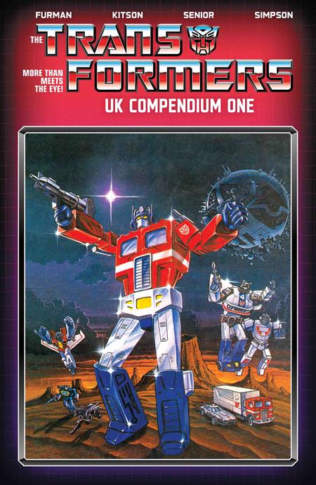 TRANSFORMERS UK COMPENDIUM TP DIRECT MARKET EXCLUSIVE BOOK 01 JOHN HIGGINS CVR (Backorder, Allow 4-5 Weeks)