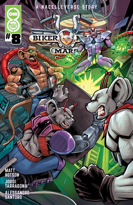 BIKER MICE FROM MARS (2025) #8 CVR A EDU SOUZA (21 Jan Release)