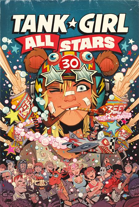 TANK GIRL ALL STARS HC (MR) (Backorder, Allow 4-5 Weeks)