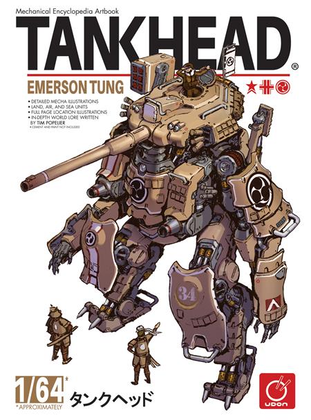 TANKHEAD MECHANICAL ENCYCLOPEDIA ARTBOOK HC (Backorder, Allow 4-5 Weeks)