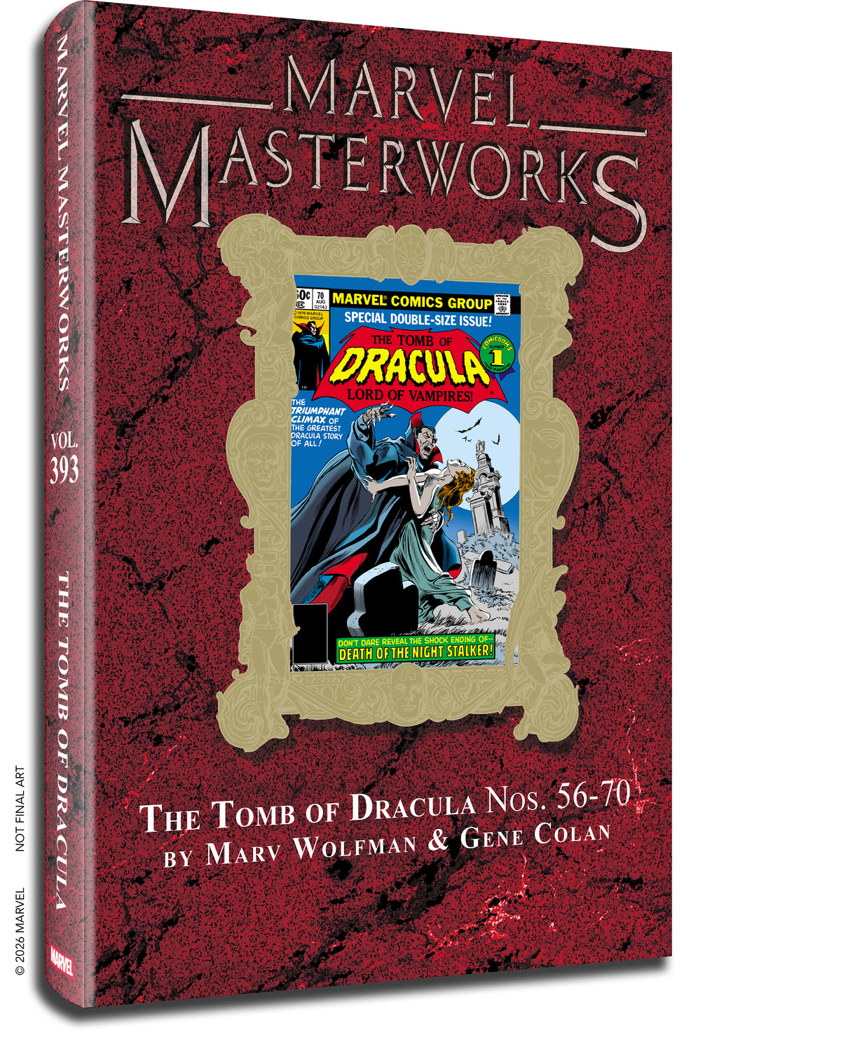 MARVEL MASTERWORKS TOMB OF DRACULA HC VOL 06 GENE COLAN DIRECT MARKET EDITION CVR | CLOVER PRESS | Comicbookeroo