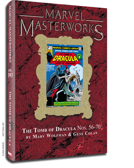 MARVEL MASTERWORKS TOMB OF DRACULA HC VOL 06 GENE COLAN DIRECT MARKET EDITION CVR | CLOVER PRESS | Comicbookeroo