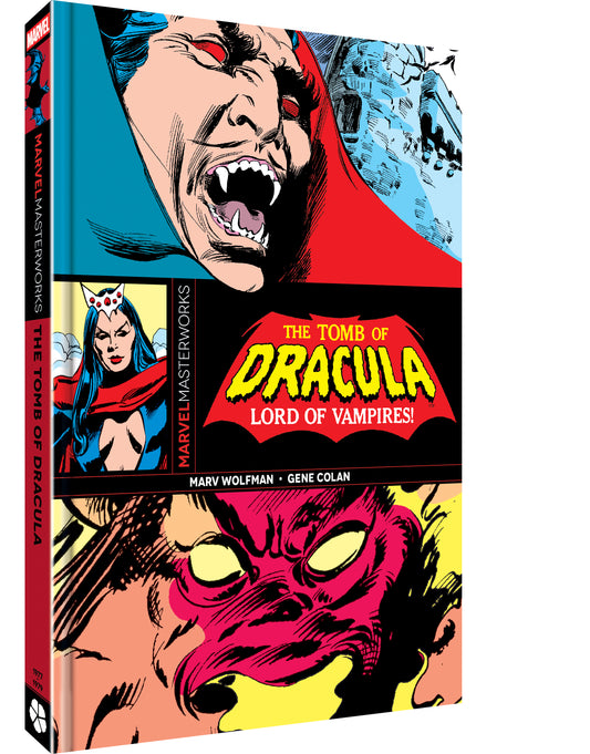 MARVEL MASTERWORKS TOMB OF DRACULA HC VOL 06 GENE COLAN CLOVER PRESS EDITION CVR | CLOVER PRESS | Comicbookeroo