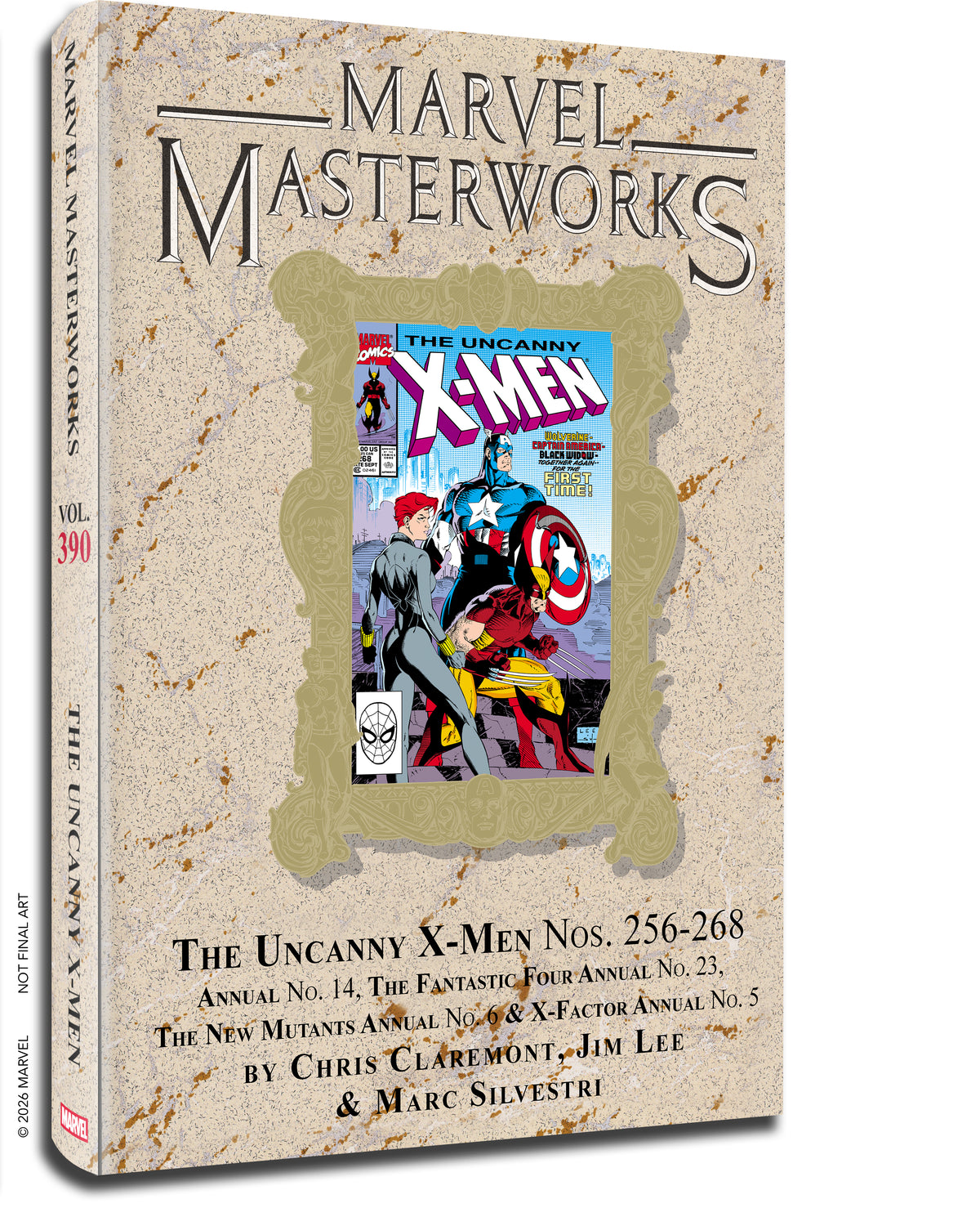 MARVEL MASTERWORKS UNCANNY X-MEN HC VOL 18 JIM LEE DIRECT MARKET EDITION CVR | CLOVER PRESS | Comicbookeroo