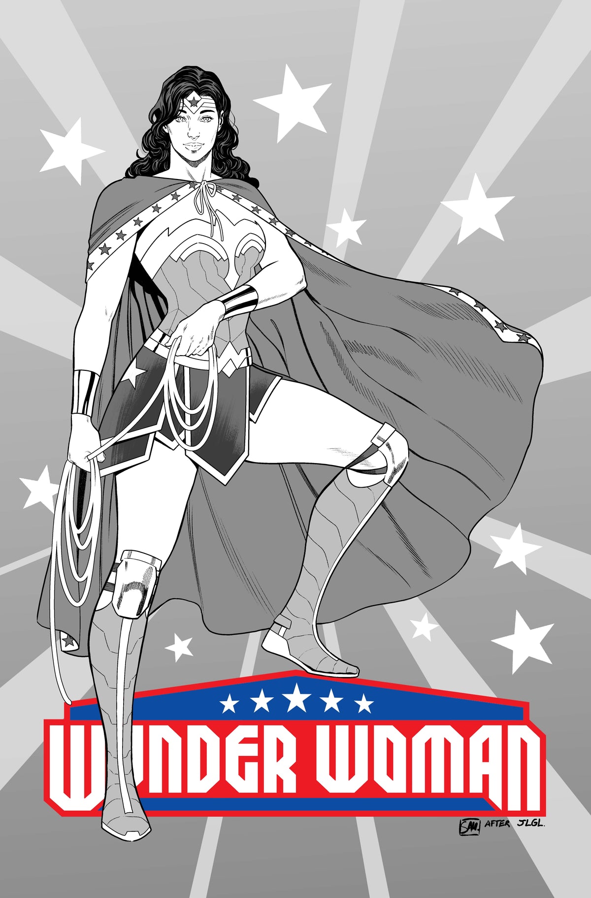 WONDER WOMAN #41 CVR B DANIEL SAMPERE CARD STOCK VAR