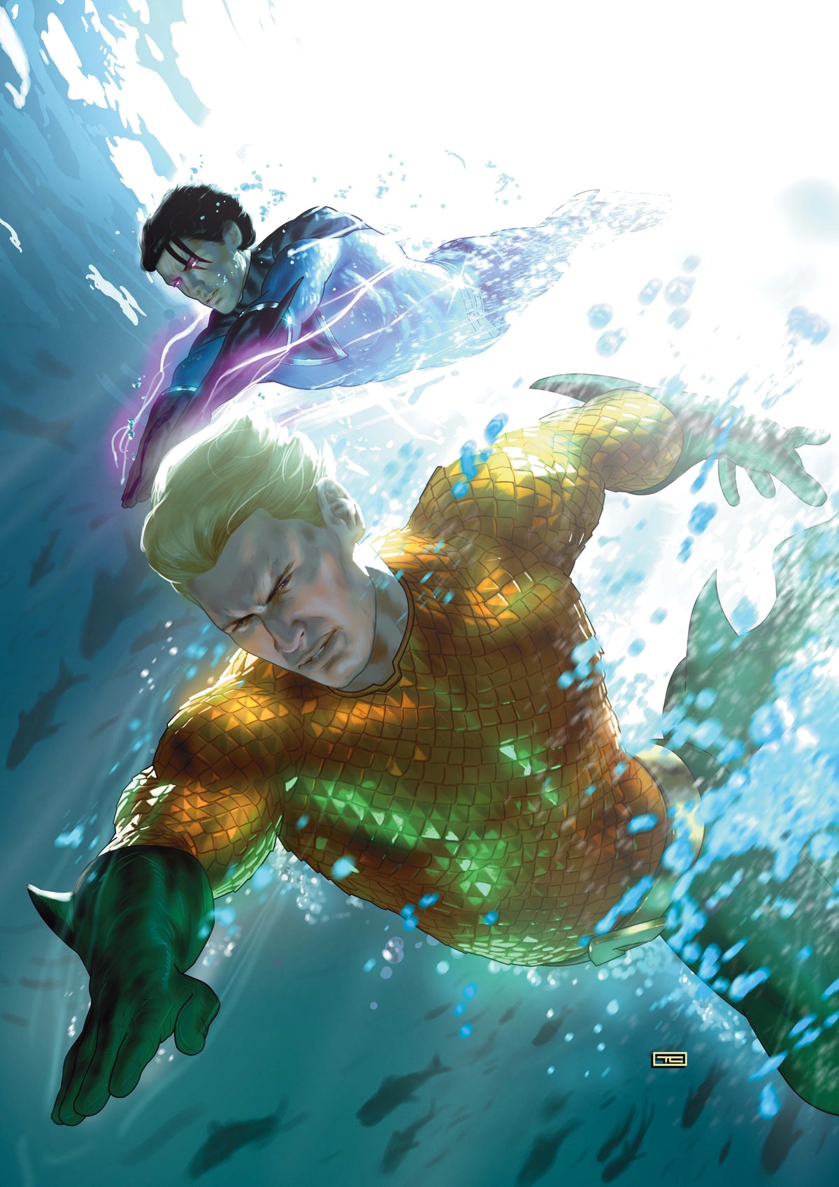 EMPEROR AQUAMAN #25 CVR E TAURIN CLARKE FOIL VAR