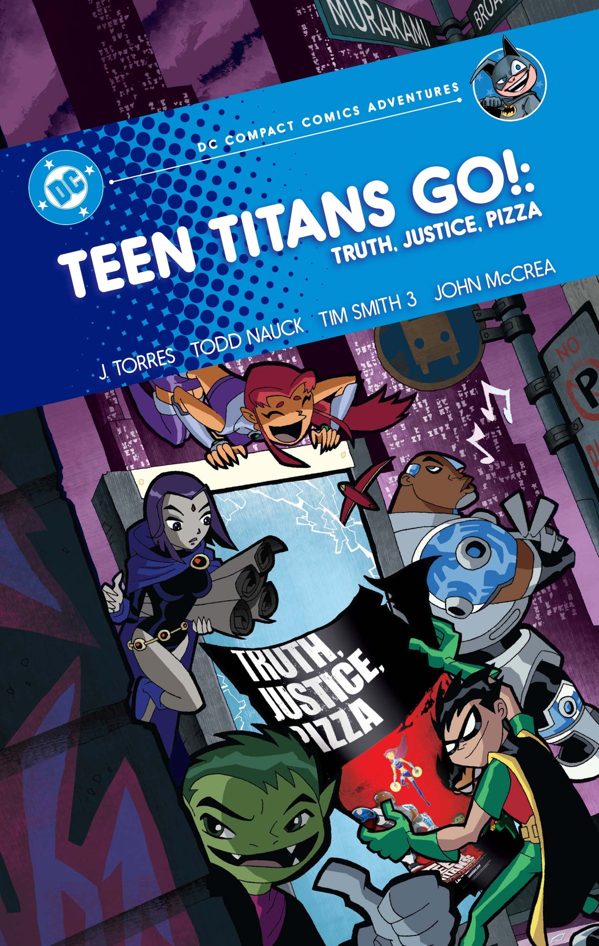 TEEN TITANS GO TRUTH JUSTICE PIZZA TP
