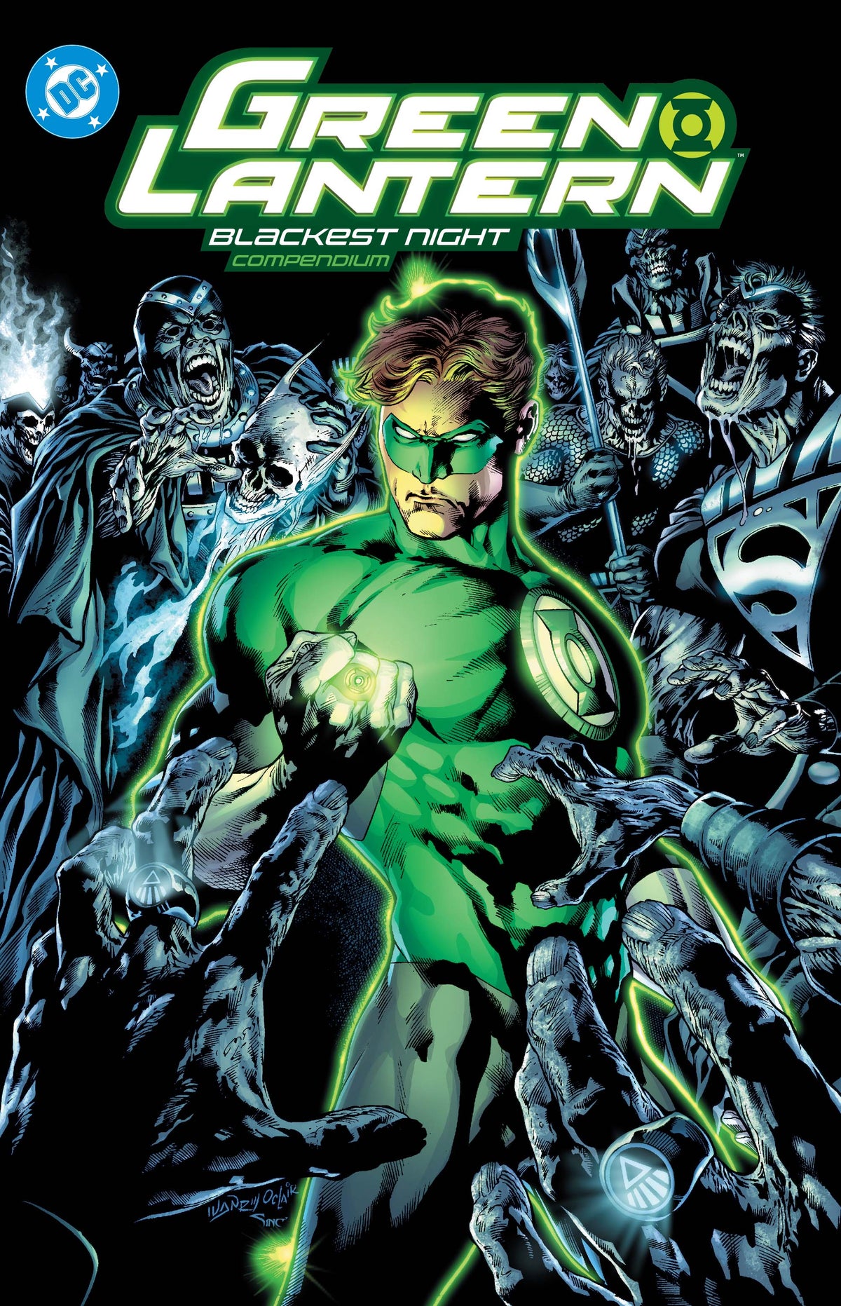 GREEN LANTERN BLACKEST NIGHT COMPENDIUM TP