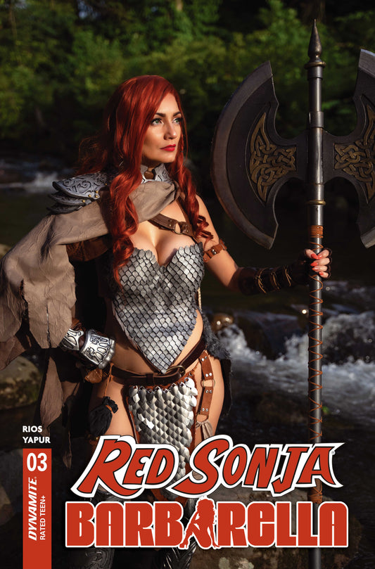RED SONJA BARBARELLA #3 CVR D COSPLAY IVY RED SONJA VAR