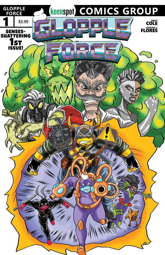 GLOPPLE FORCE #1 CVR C JOHNNY J FLORES GIANT-SIZE HOMAGE VAR