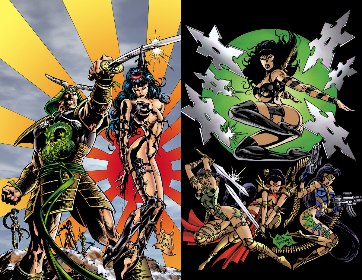 JADE WARRIORS #4 CVR D MIKE DEODATO HOLOFOIL FLIP COVER VAR