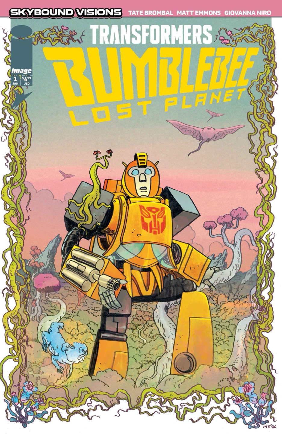 TRANSFORMERS BUMBLEBEE LOST PLANET #1