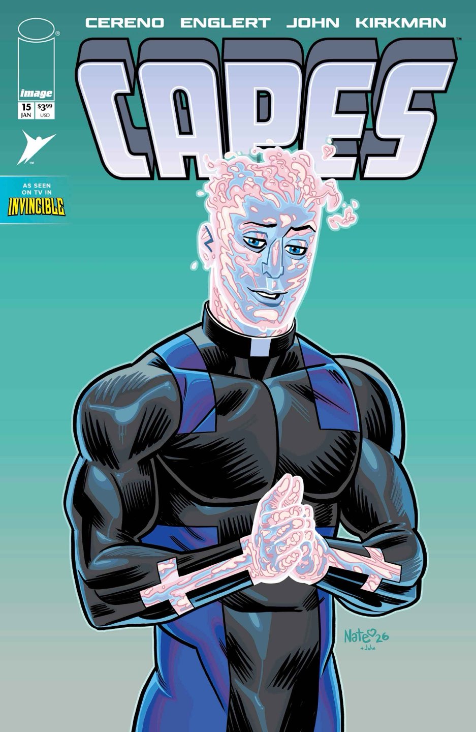 INVINCIBLE UNIVERSE CAPES #15 CVR C NATE BELLEGARDE & JOHN VAR