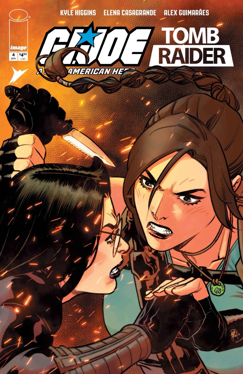 GI JOE A REAL AMERICAN HERO TOMB RAIDER #4